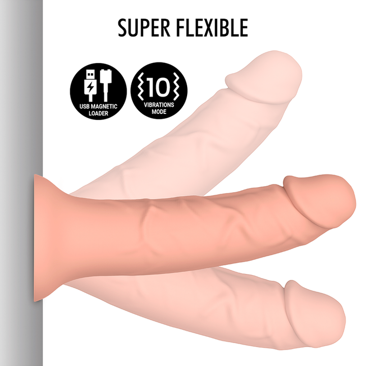 Mythology Asher Original - Dildo M Vibrator Compatible With — Skin