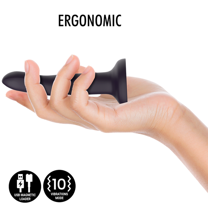 Mythology Duman Mystic - Dildo S Vibrator Watchme Wireless — Black