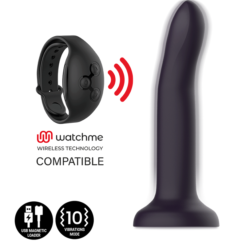 Mythology Duman Mystic - Dildo M Vibrator Compatible With — Black
