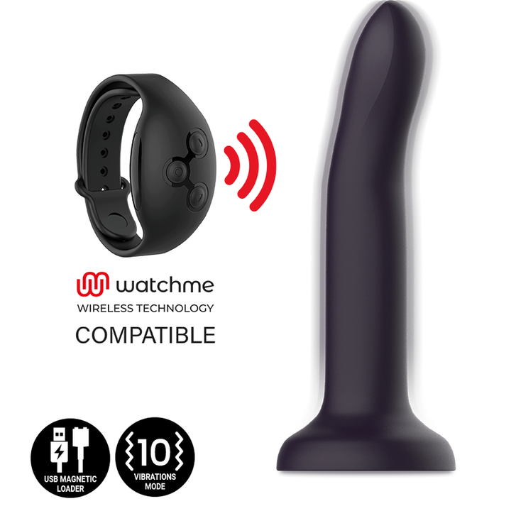 Mythology Duman Mystic - Dildo M Vibrator Compatible With — Black