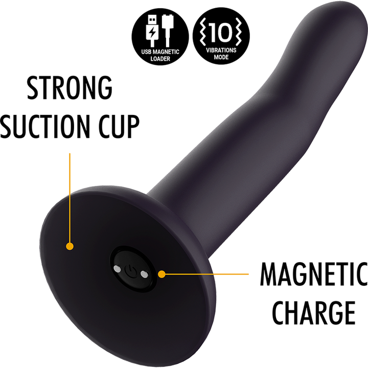 Mythology Duman Mystic - Dildo M Vibrator Compatible With — Black