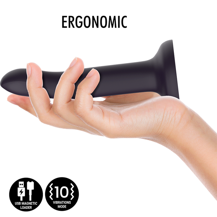 Mythology Duman Mystic - Dildo M Vibrator Compatible With — Black