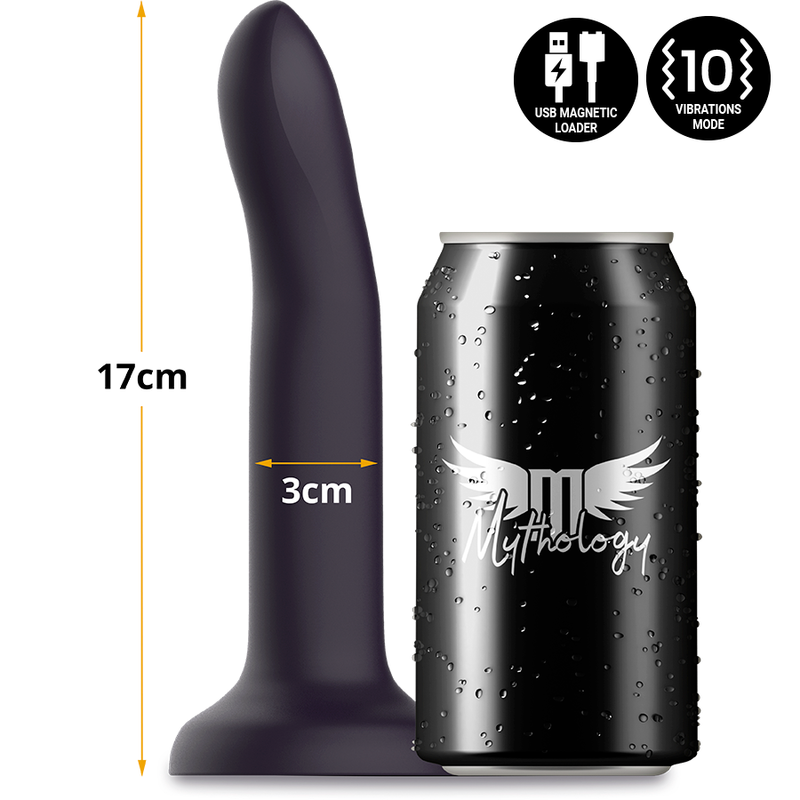 Mythology Duman Mystic - Dildo M Vibrator Compatible With — Black
