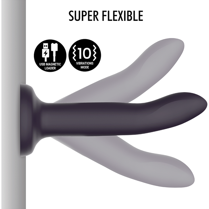 Mythology Duman Mystic - Dildo M Vibrator Compatible With — Black