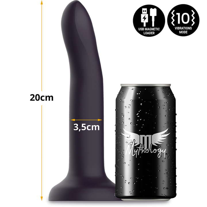 Mythology Duman Mystic - Dildo L Vibrator Compatible With — Black