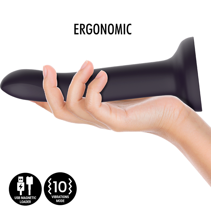 Mythology Duman Mystic - Dildo L Vibrator Compatible With — Black