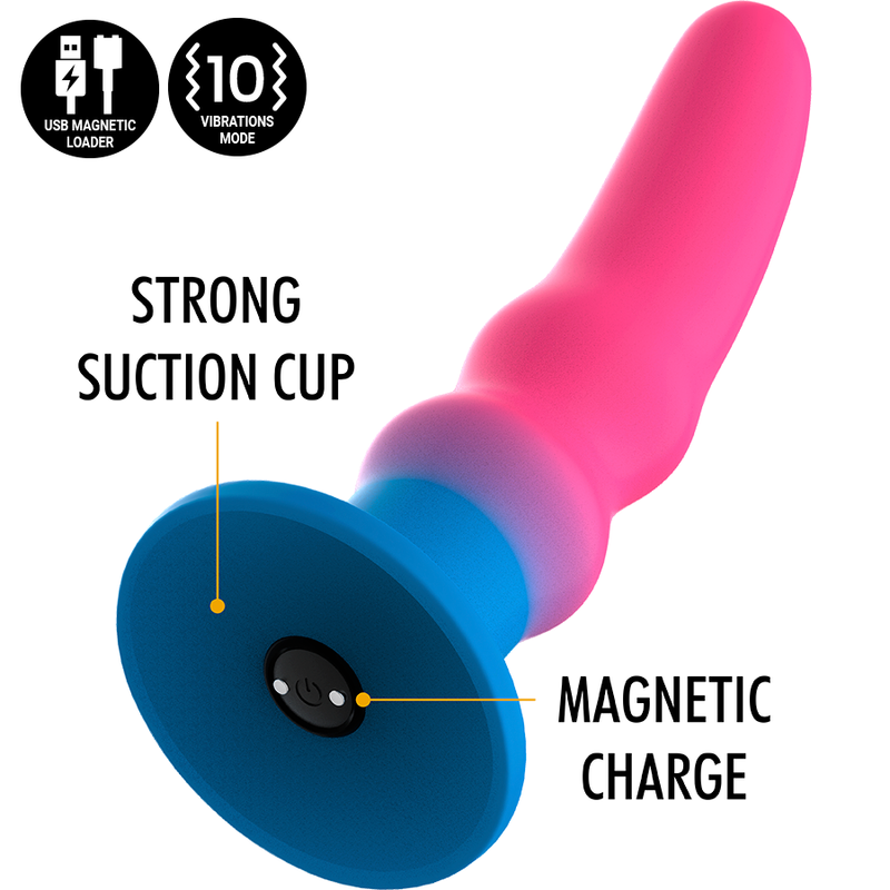 Mythology Kuno Utopia - Dildo S Vibrator Watchme Wireless — Blue
