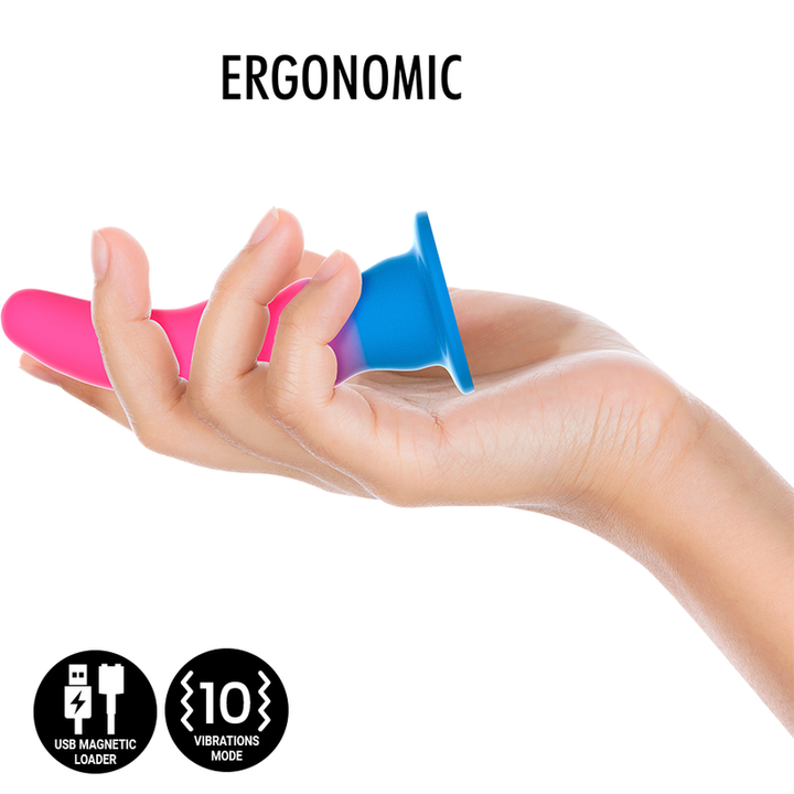 Mythology Kuno Utopia - Dildo S Vibrator Watchme Wireless — Blue