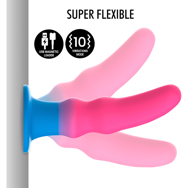 Mythology Kuno Utopia - Dildo M Vibrator Compatible With — Blue