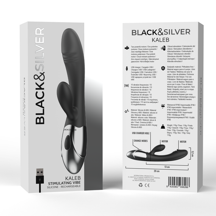 BLACK&amp;SILVER - KALEB STIMULATING VIBE