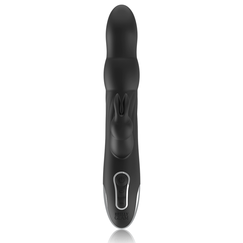 BRILLY GLAM - MOEBIUS RABBIT VIBRATOR &amp; ROTATOR + WATCHME REMOTE CONTROL