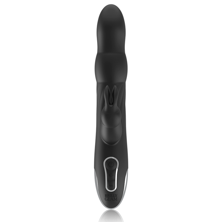BRILLY GLAM - MOEBIUS RABBIT VIBRATOR &amp; ROTATOR + WATCHME REMOTE CONTROL