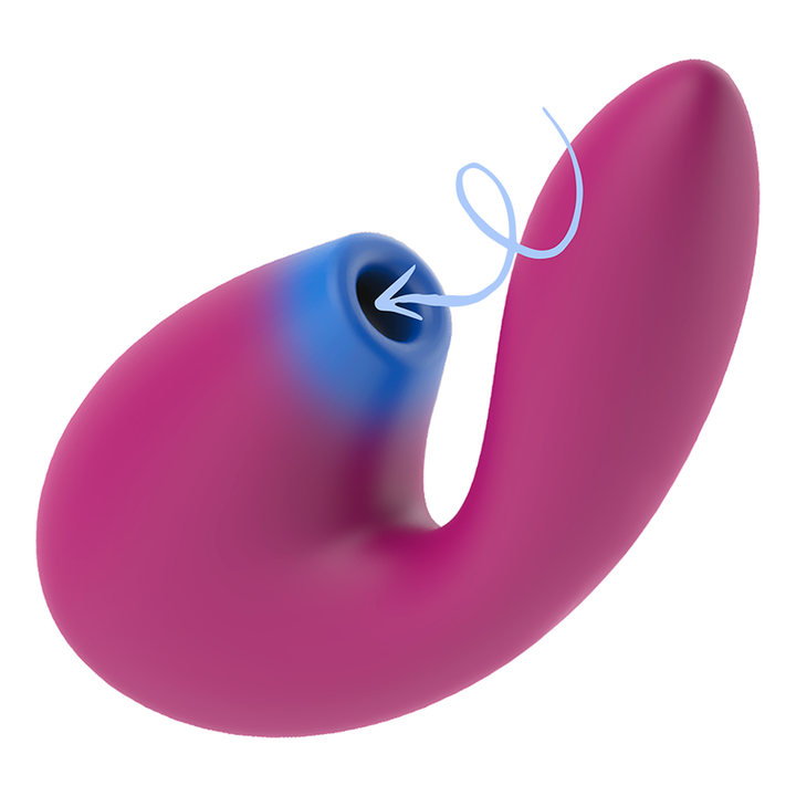 COVERME - CLITORAL SUCKER &amp; POWERFUL G-SPOT RUSH VIBRATOR