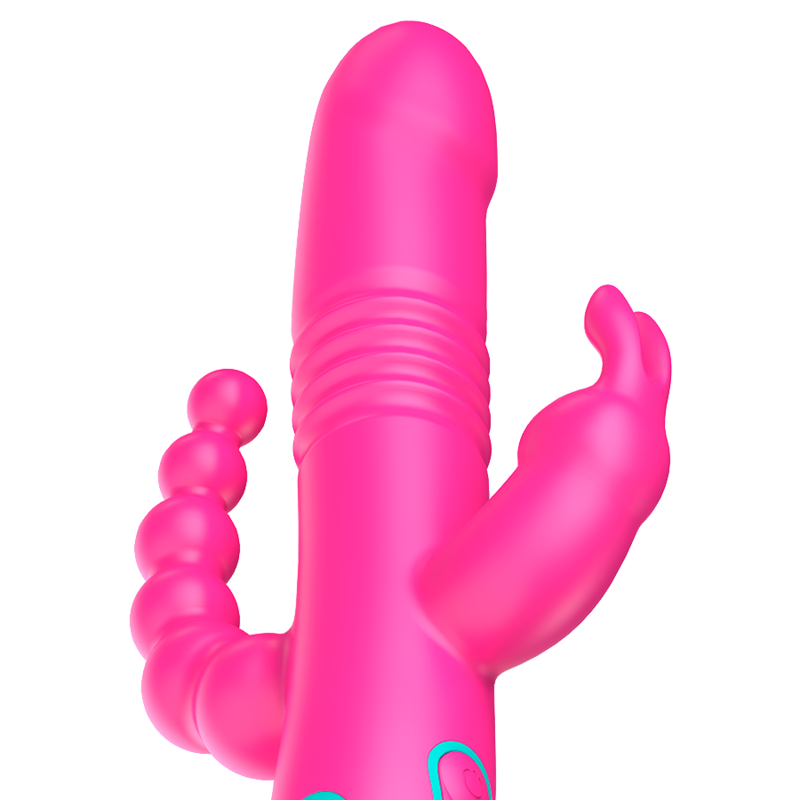 HAPPY LOKY - DONALD TRIPLE STIMULATION: ANAL, G-SPOT &amp; CLITORIS + WATCHME REMOTE CONTROL