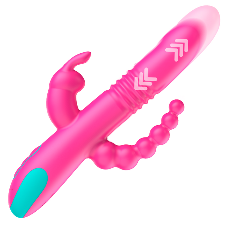 HAPPY LOKY - DONALD TRIPLE STIMULATION: ANAL, G-SPOT &amp; CLITORIS + WATCHME REMOTE CONTROL