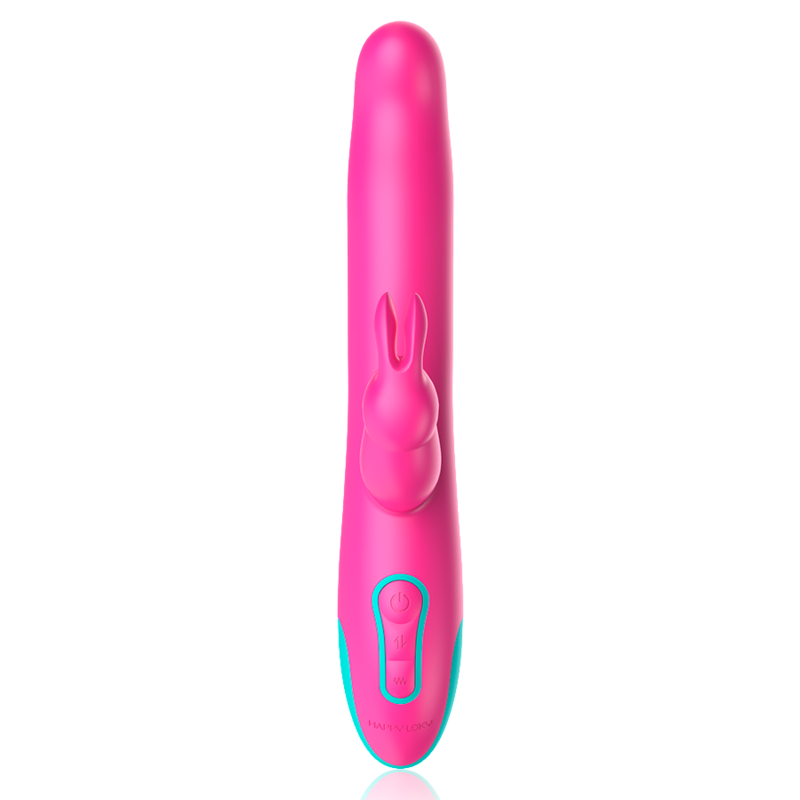 HAPPY LOKY - PLUTO RABBIT VIBRATOR &amp; ROTATOR + WATCHME REMOTE CONTROL