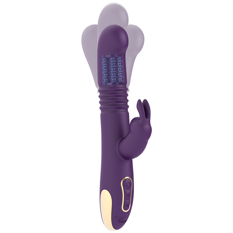 TREASURE - BASTIAN RABBIT UP &amp; DOWN ROTATOR &amp; VIBRATOR + WATCHME REMOTE CONTROL
