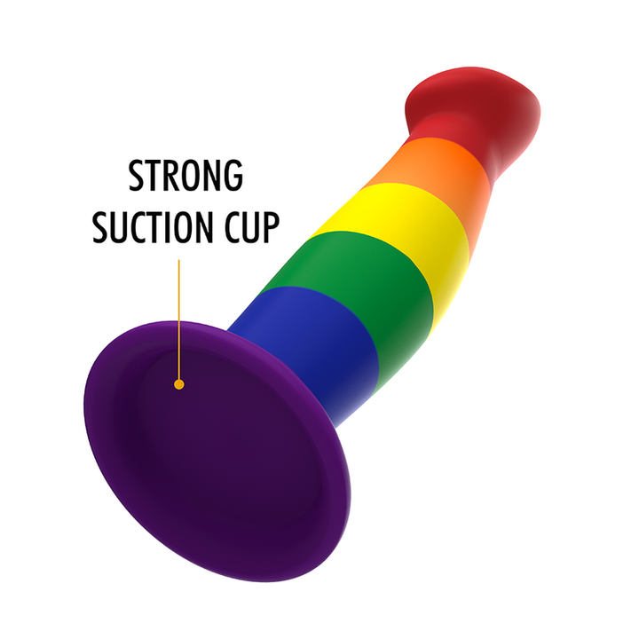 Mythology Her Garrick - Pride Dildo — Multicolor