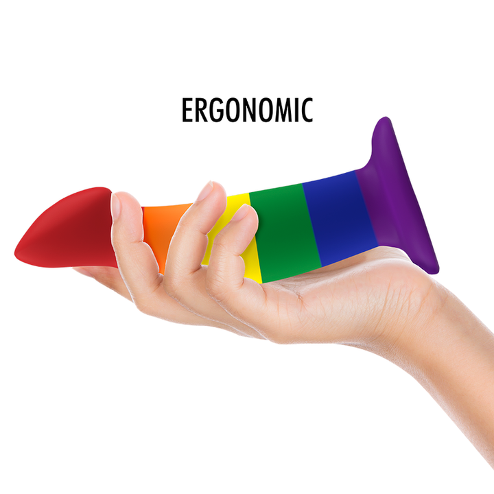 Mythology Her Garrick - Pride Dildo — Multicolor