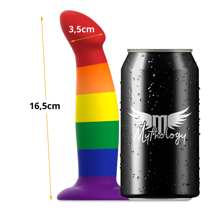 Mythology Her Garrick - Pride Dildo — Multicolor