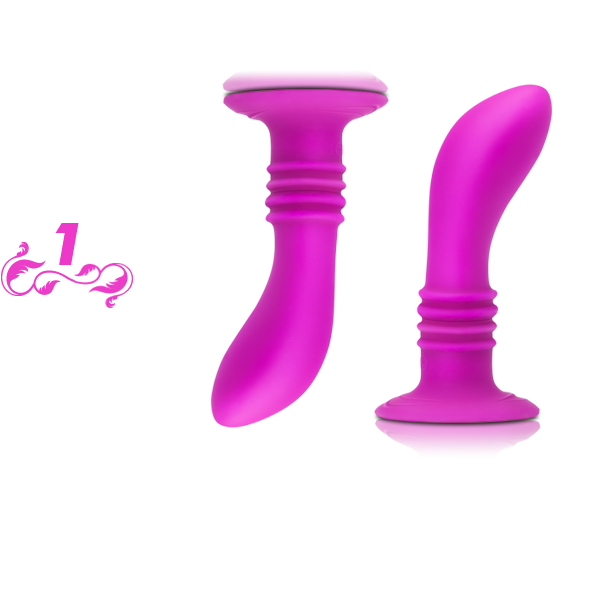 Booty Passion Vibrator Plug 10v — Pink