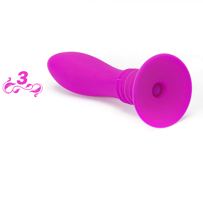 Booty Passion Vibrator Plug 10v — Pink