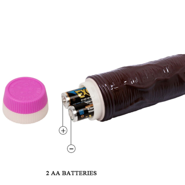 Baile Waves - Of Pleasure Vibrator 23 CM Brown — Brown PVC