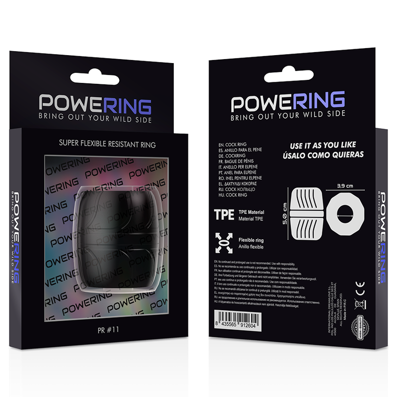 Powering - Super Flexible And Resistant Penis Ring 5 CM Pr11