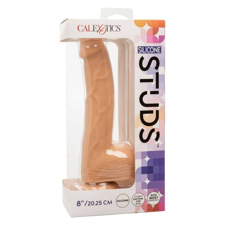 Calexotics Silicone Studs 20.32 CM Skin — Skin, Silicone