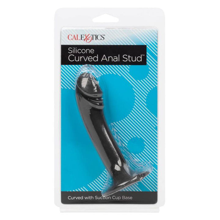 Curved Anal Stud — Black