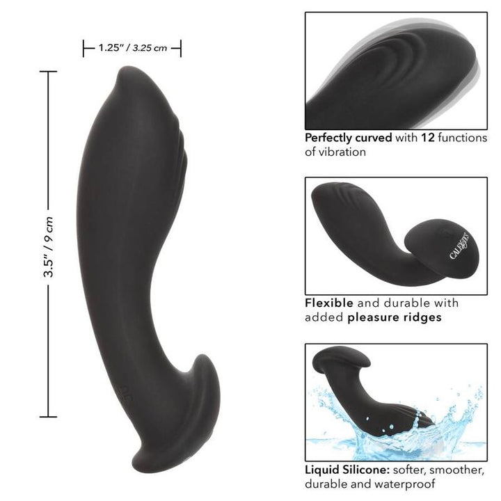 Liquid Silicone Flex Probe — Black
