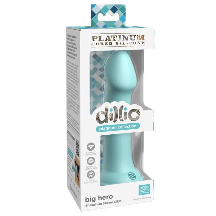 Dillio Big Hero 15,24 CM Green — Green silicone