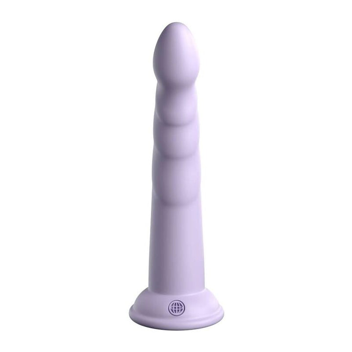 Dillio Slim Seven 17,78 CM Violet — Purple silicone