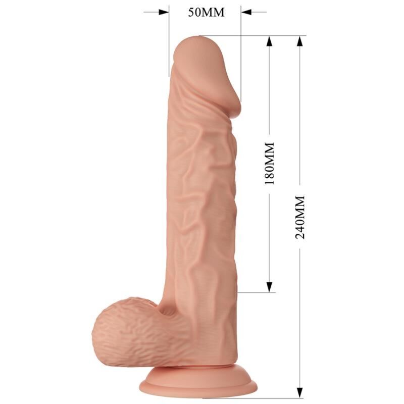 Baile Beautiful - Encounter Buraq Flexible Realistic Dildo 24 — Skin