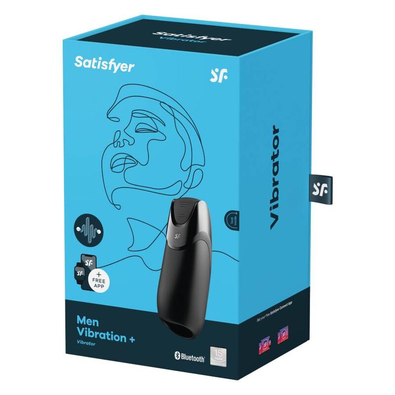 Satisfyer Men - Vibration+ Black