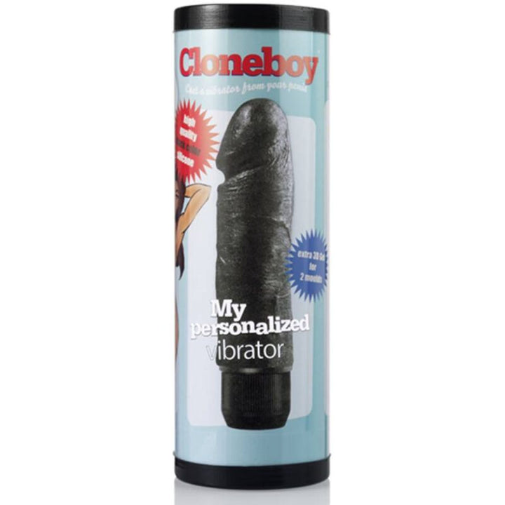 Cloneboy Kit Penis Cloner With Vibration Black — Black Silicone