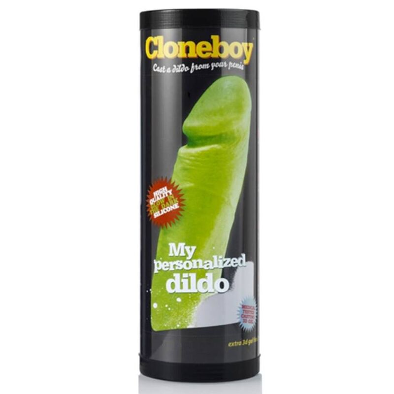 Cloneboy Glow In The Dark Penis Cloner Kit — Green Silicone