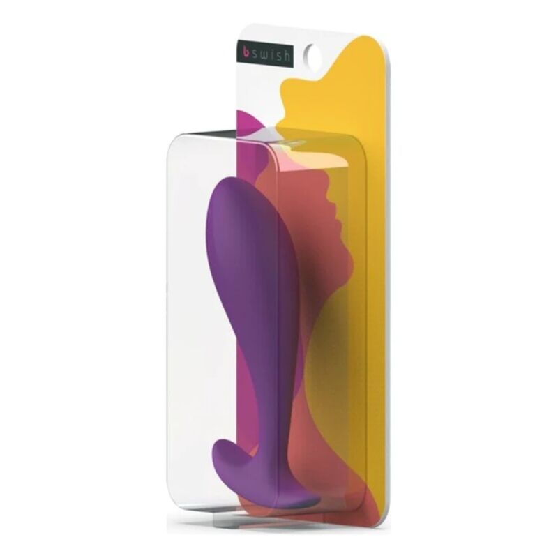 B Swish Bfilled Basic Prostatic Plug Orchid — Purple, silicone