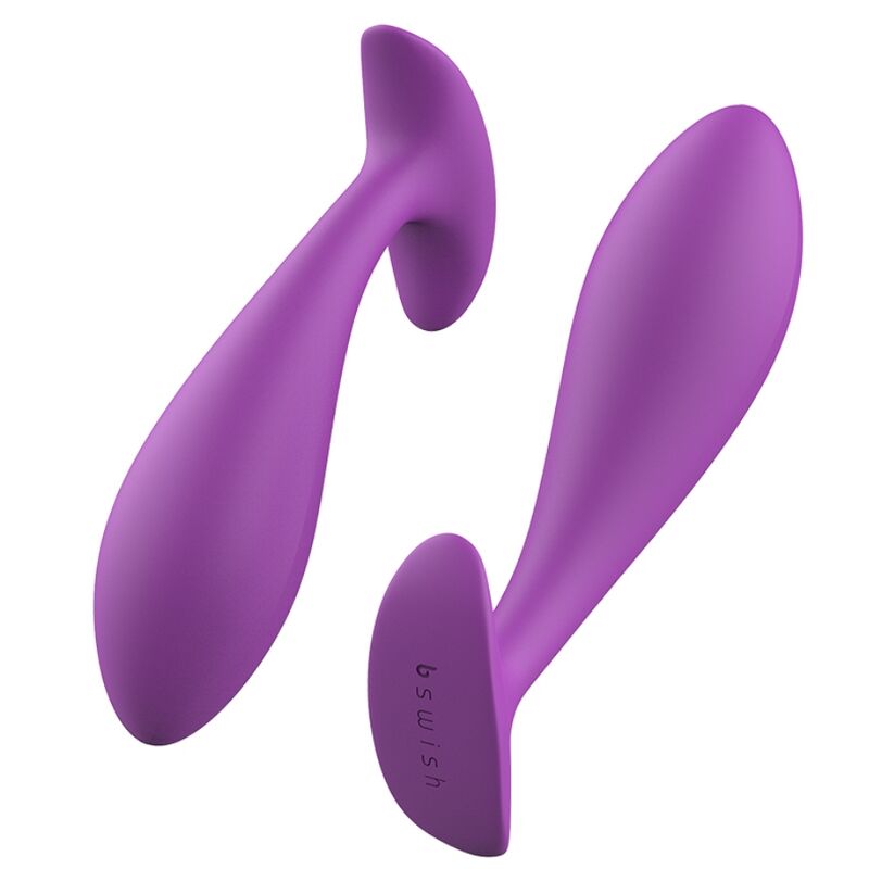 B Swish Bfilled Basic Prostatic Plug Orchid — Purple, silicone