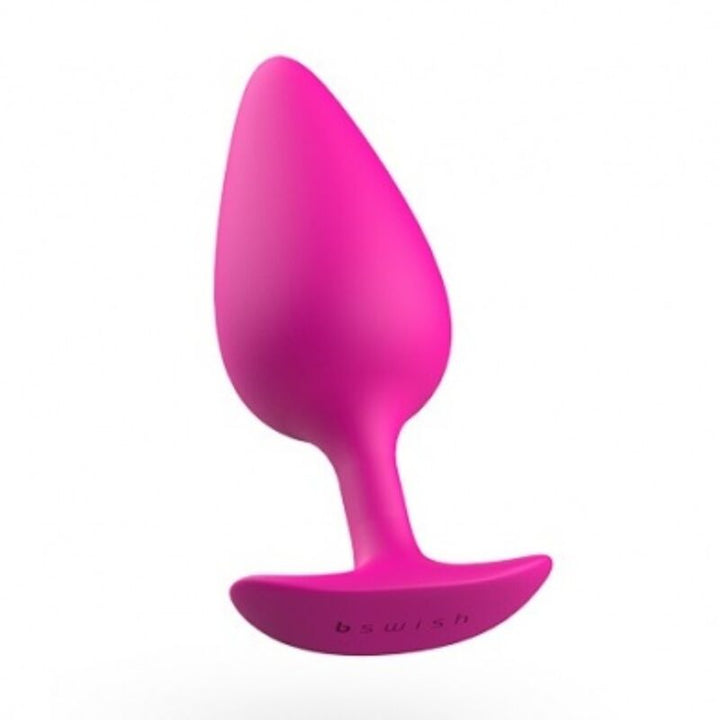 B Swish Bfilled Basic Plus Prostatic Plug Magenta — Magenta, silicone