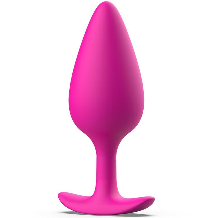 B Swish Bfilled Basic Plus Prostatic Plug Magenta — Magenta, silicone