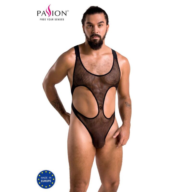 Passion 040 - Body Leon Black L/xl