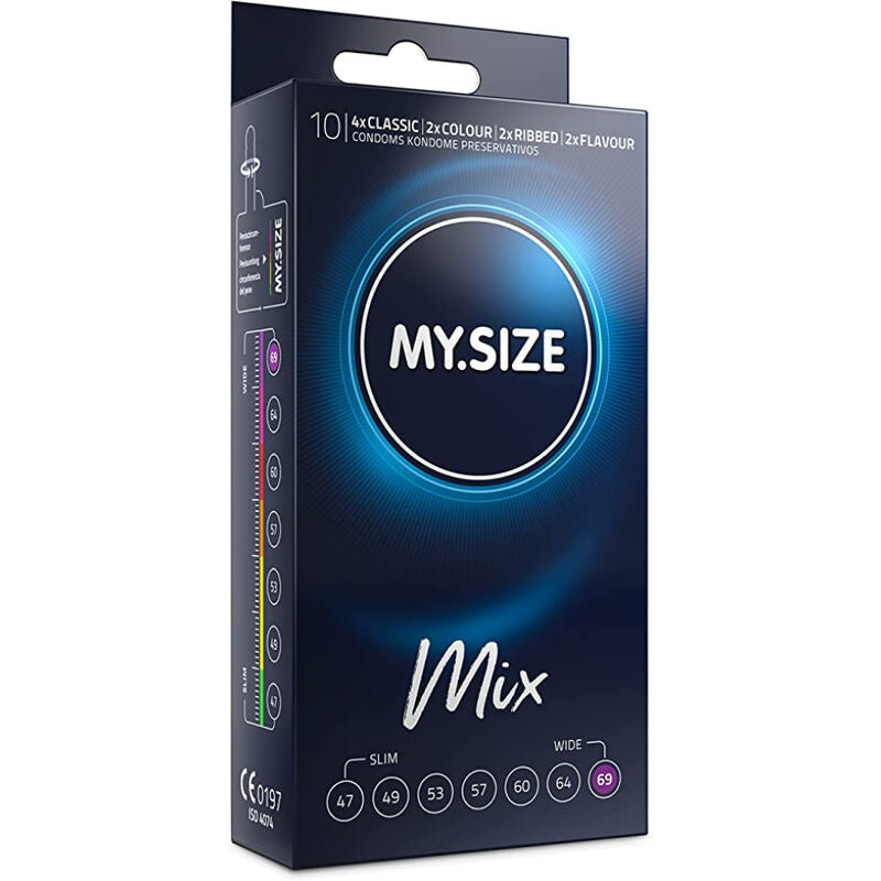 My Size Mix - Condoms 69 Mm 10 Units