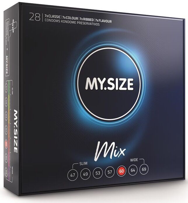 My Size Mix - Condoms 60 Mm 28 Units