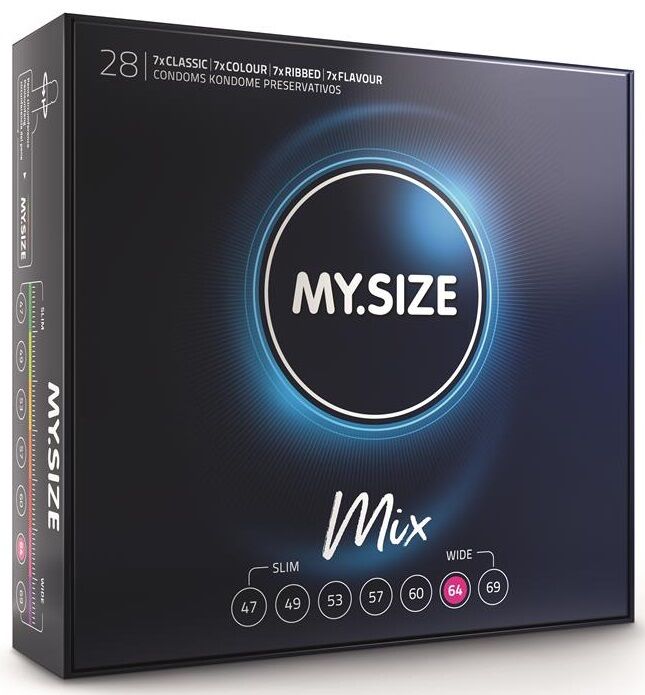 My Size Mix - Condoms 64 Mm 28 Units
