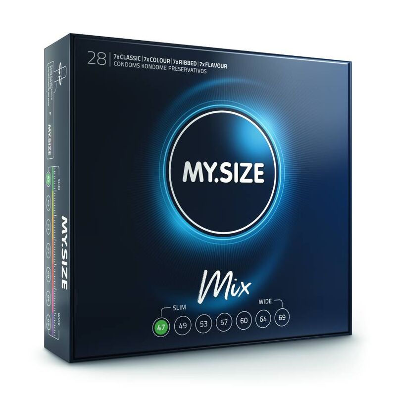 My Size Mix - Condoms 47 Mm 28 Units