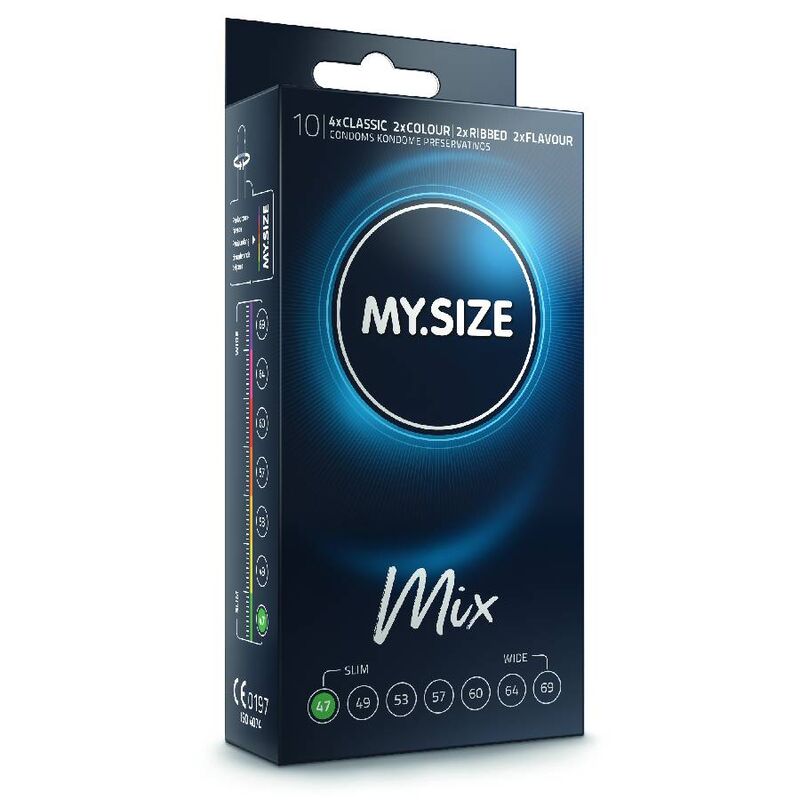My Size Mix - Condoms 47 Mm 10 Units