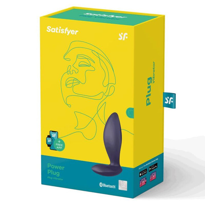 Satisfyer Power - Plug Purple — Purple silicone