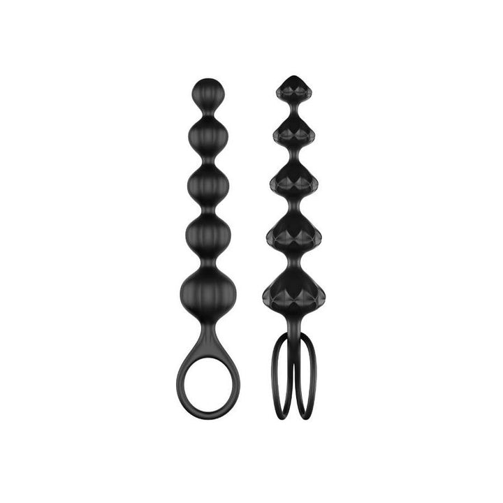 Satisfyer Love - Beads Black — Black silicone