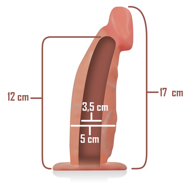 Intense Hollow Harness - With Dildo 18 X 3.5 CM